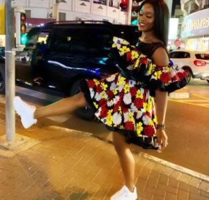 Big Brother Naija Star Cee C Dazzles in African Print