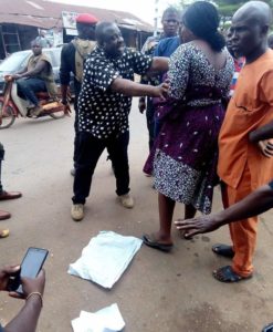 INEC Officer caught trying to change ward results in Orlu