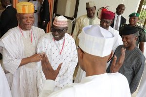 Pictures of the day: PDP, APC in rare joint solidarity visit