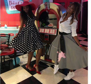 Serena Williams celebrates '50s-themed baby shower with star-studded party