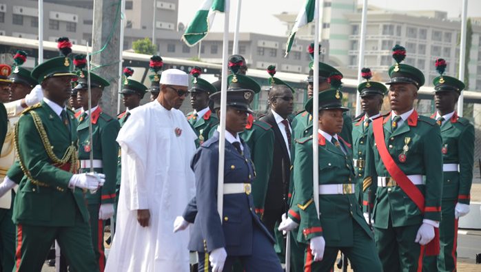 Buhari, Osinbajo, others lay wreath to honour fallen heroes