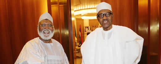 After OBJ, IBB’s attacks, Buhari meets with Abdulsalami Abubakar