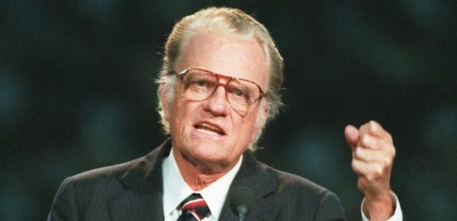Evangelist Billy Graham dies at 99