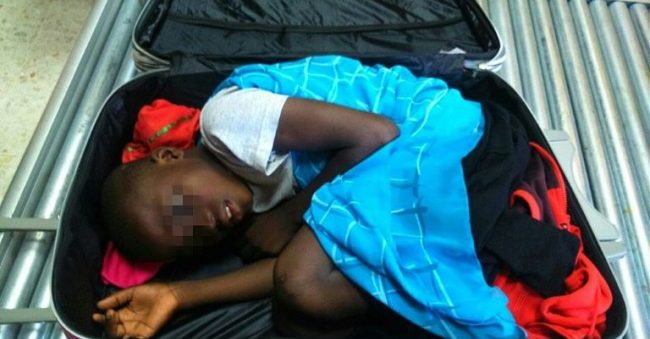 Ivorian Ouattara fined over son smuggled in suitcase