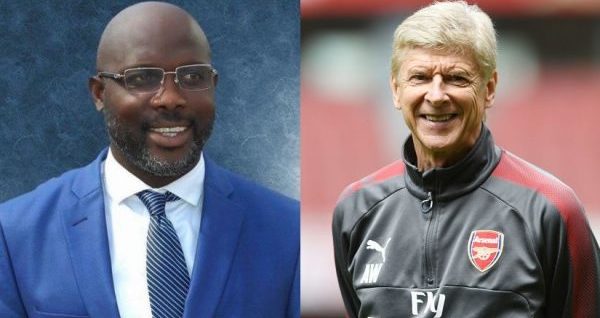Wenger wants George Weah’s life history in movie