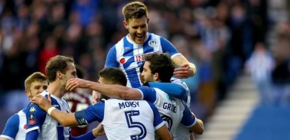 Wigan Athletic shock Manchester City