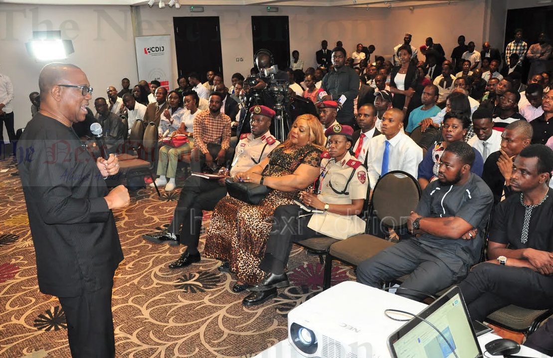 PHOTOS OF THE DAY: Faces at dialogue by Ripples Nigeria on "Rebuilding Trust in a Divided Nigeria"
