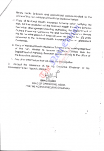 INVESTIGATION: How Buhari Overruled VP Osinbajo, Top Aides, EFCC, ICPC to Reinstate NHIS Chief