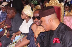 PHOTOS OF THE DAY:  Akpabio flags off road construction in Rivers State