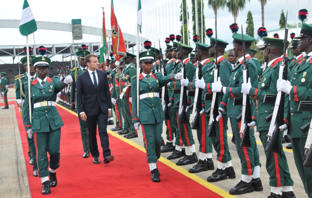 PHOTOS OF THE DAY: French President, Emmanuel Macron in Nigeria
