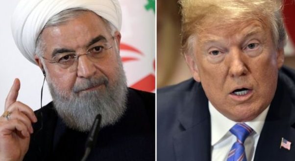 Trump and Iran Rouhani trade angry threats