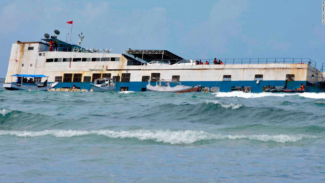 Dozens dead in Indonesia ferry sinking