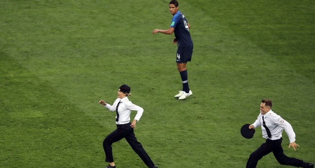 Pussy Riot members in police net over invasion of World Cup final