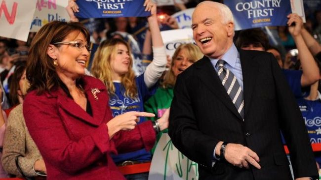 John McCain: Sarah Palin 'excluded from his funeral'