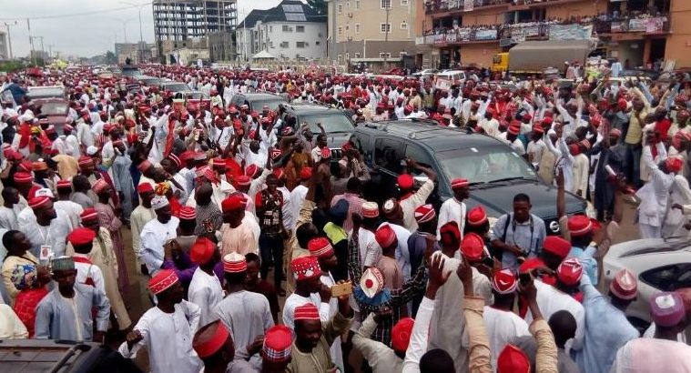 PHOTOS OF THE DAY: Kwankwaso declares presidential ambition
