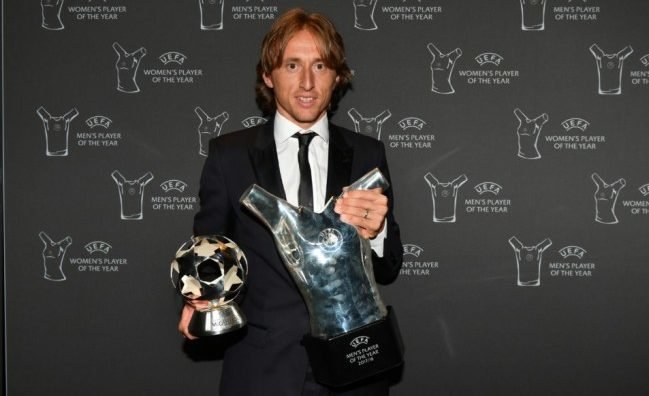 Modric emerges UEFA Player of the Year