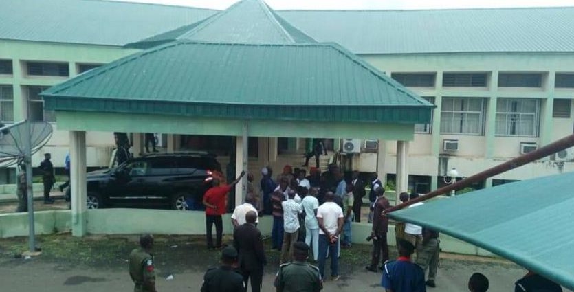 Police end blockade on Benue Assembly complex