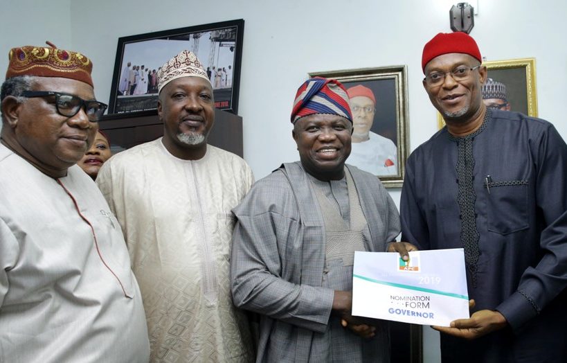 2019: Ambode officially declares for second term