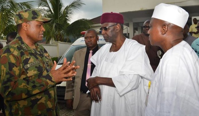 PHOTOS OF THE DAY:  Presidency visits pilot of crashed aircraft