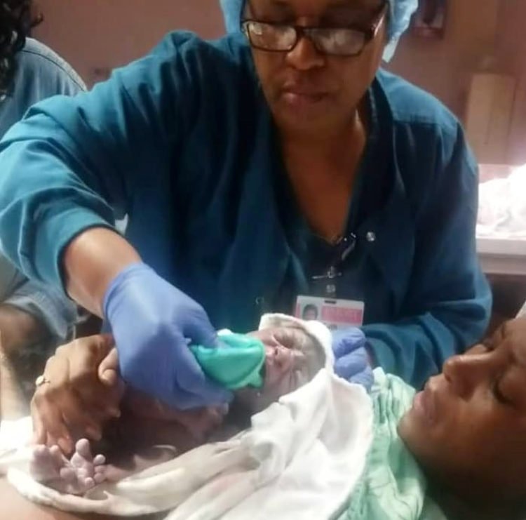Behold! Linda shows son at birth process, celebrates own birthday
