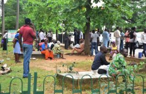 PHOTOS OF THE DAY: Strike: NLC seals off Lagos State secretariat