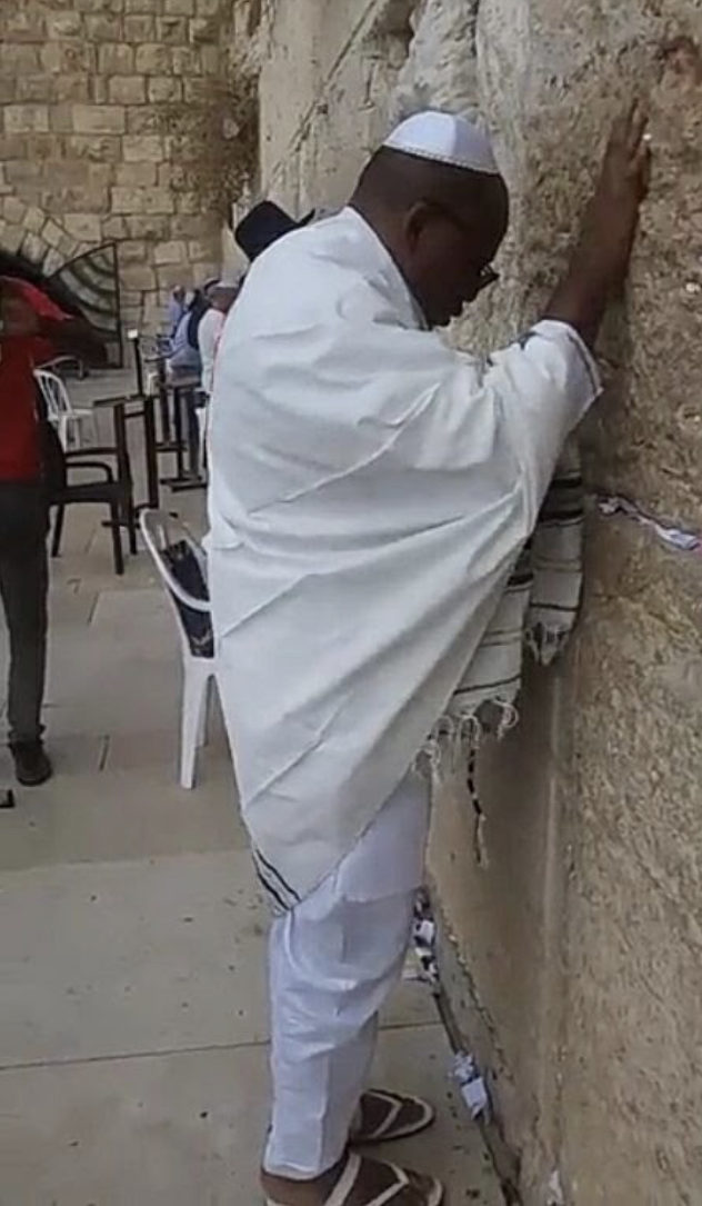 JUST IN: IPOB Leader, Nnamdi Kanu Seen in Jerusalem
