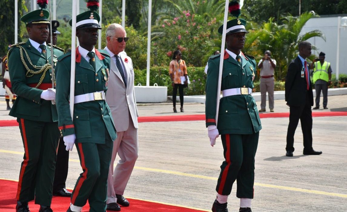 BREAKING: British royal couple Prince Charles, wife arrive Nigeria