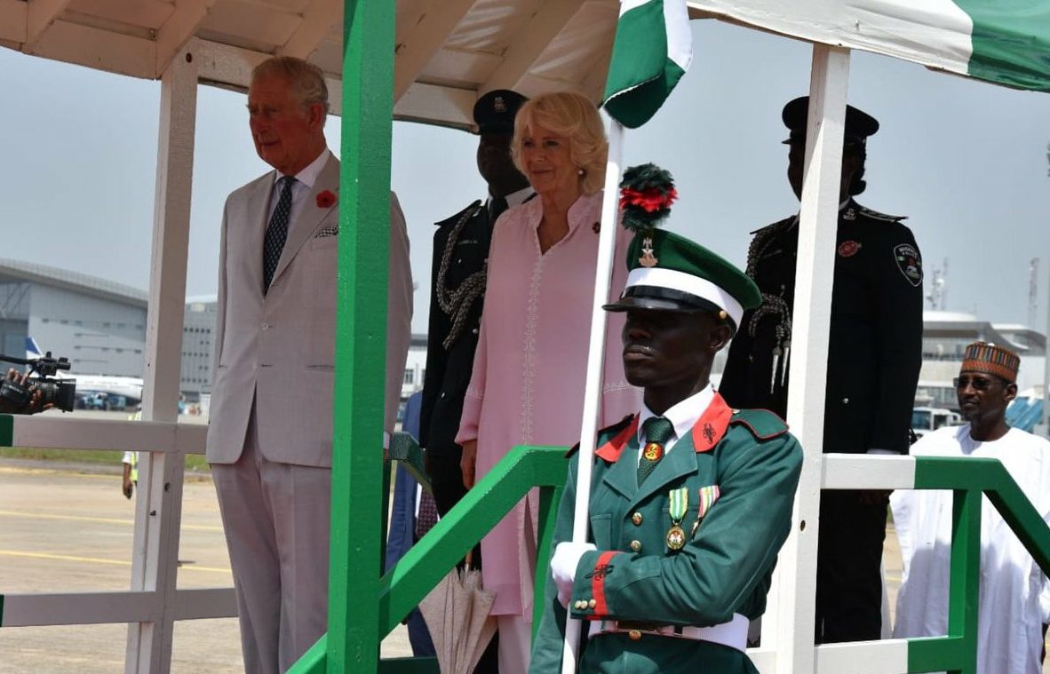 BREAKING: British royal couple Prince Charles, wife arrive Nigeria