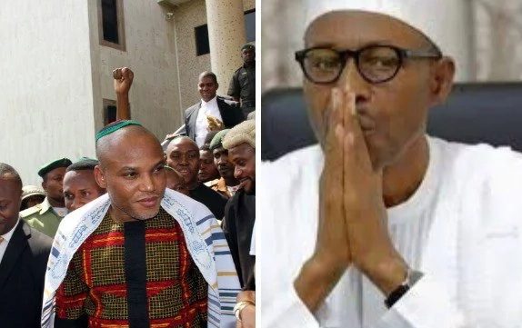 I will reveal your secrets, Nnamdi Kanu tells Buhari