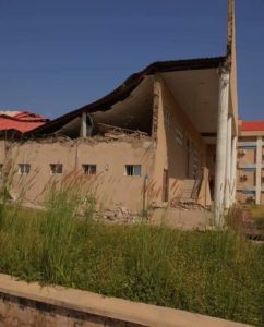 TETFund Lecture Building Collapses in BSU 1