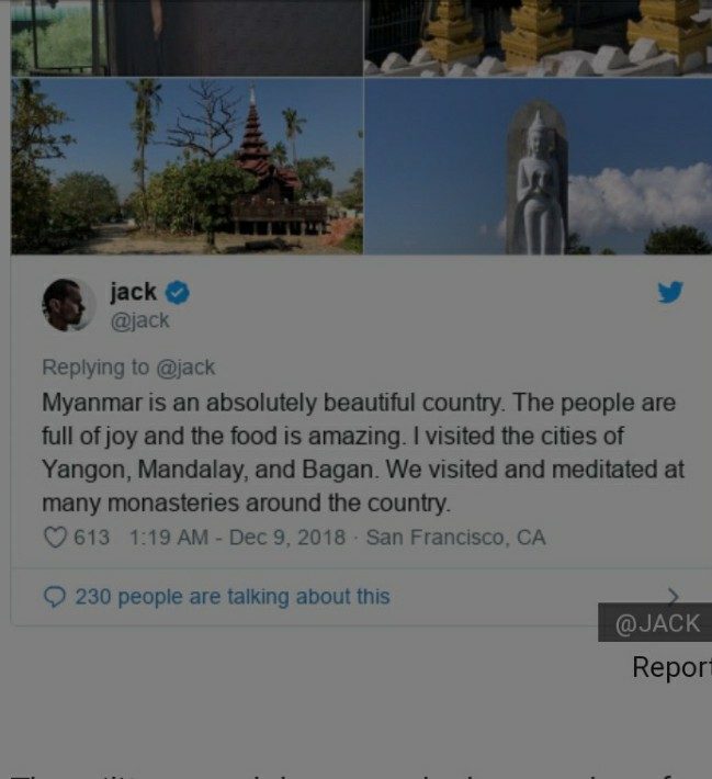 Twitter CEO Jack Dorsey criticised for 'tone deaf' Myanmar
