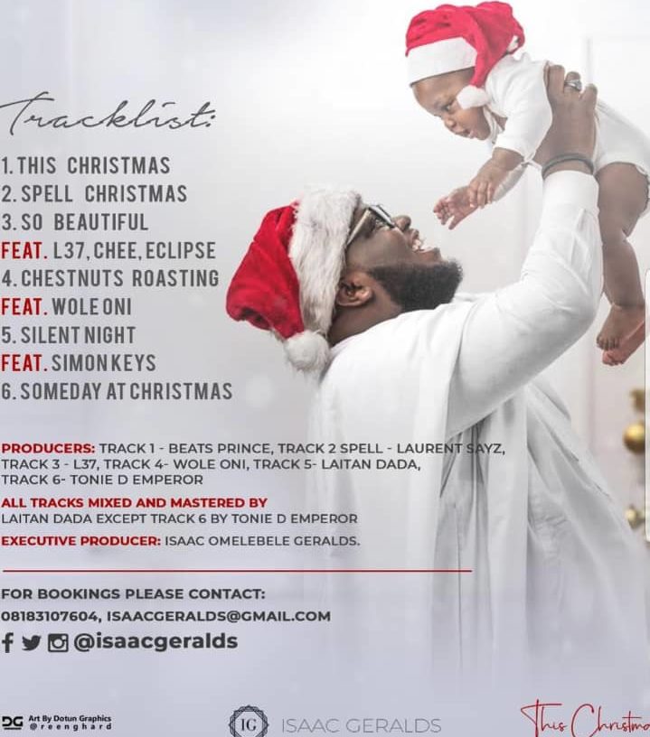 Isaac Geralds gifts music lovers “This Christmas”