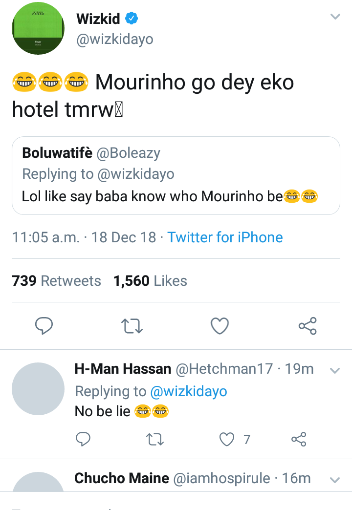 Footballer lovers react to Mourinho’s sack