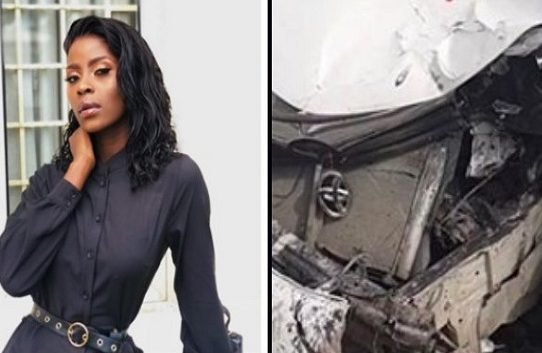 Ex-BBNaija Housemate, Khloe involved in a Motor Accident