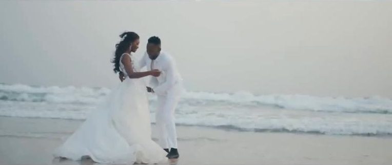 Adekunle Gold and Simi Release Sneak Peek of Their Wedding