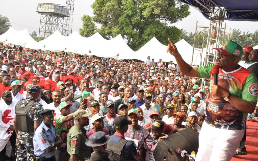 Wike Campaign : A Show of Projects Force