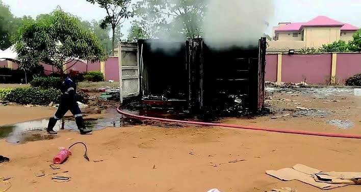 4,695 smart card readers burnt in Anambra fire incident – INEC