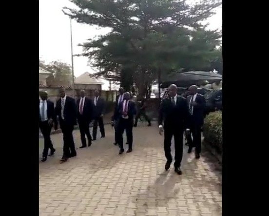 BREAKING: Assets Declaration: Onnoghen Arrives CCT For Trial