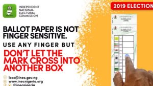2019 elections: You can vote with any finger – INEC