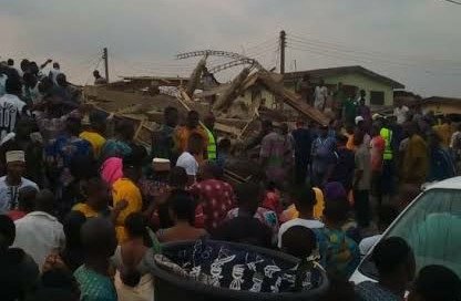 Another Building Collapse: Scores Trapped