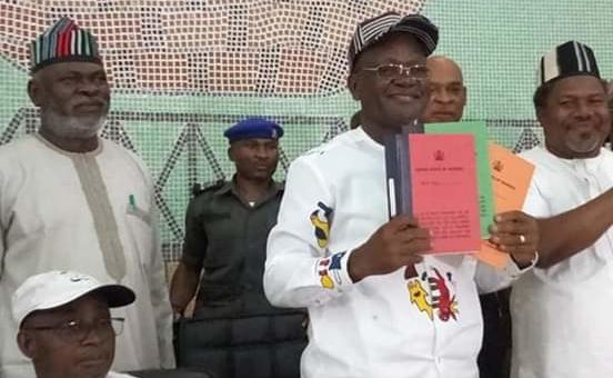 Ortom Signs 2019 Budget Into Law