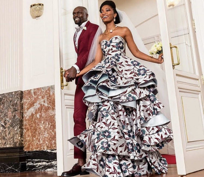 ankara wedding dresses