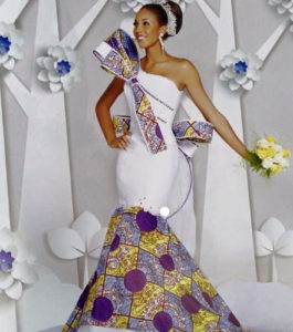Fashion Trend: Ankara Wedding Gowns, The New Craze
