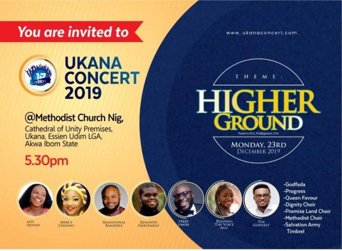 Mercy Chinwo, Freke Umoh, Tim Godfrey, others Storm Ukana Concert 2019