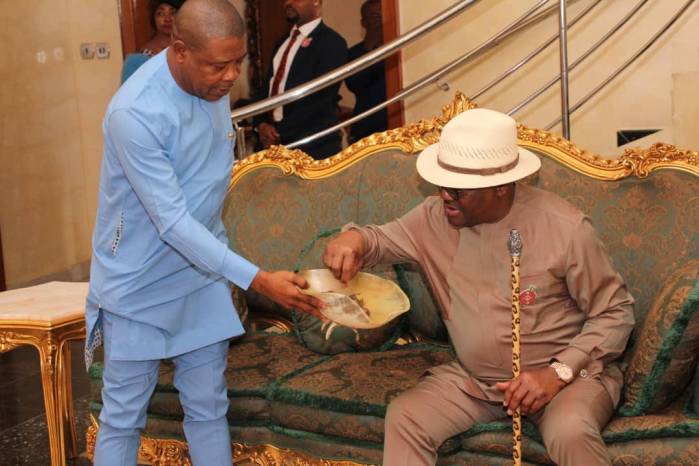 Governor Nyesom Ezenwo Wike Visits Governor of Imo State, Mr. Emeka Ihedioha