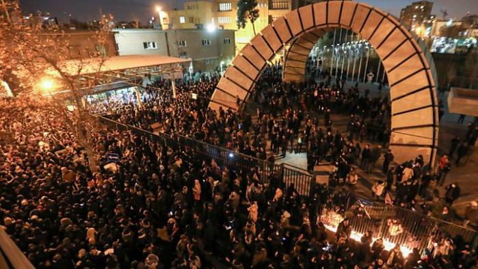 Iran Plane Downing: Second Day Of Protests Turns Up Heat On Leaders