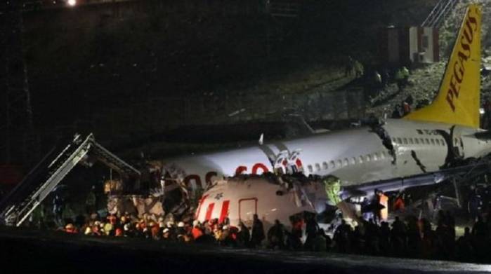 Passenger plane Skids Off Runway, Kills One, Injures 150