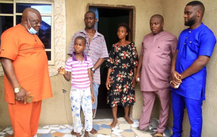 Imo Governor, Uzodimma, Adopts Talented Nine-year-old Coconut Seller As His Child