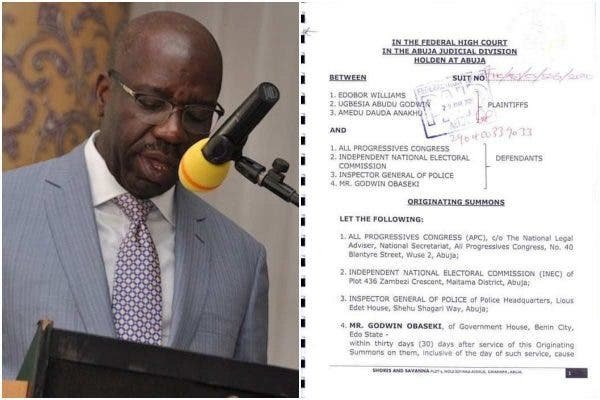 Obaseki Speaks On Allegation Of Certificate Forgery As APC Insists On Probe
