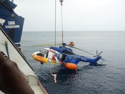 Two BodiesRecovered From Crashed Helicopter